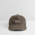 Cap – no stressi, just gassi. - vintage brown