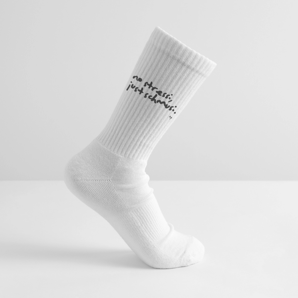 Socken – no stressi, just schmusi. - white