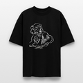 Oversize Shirt – Setter macht netter - black