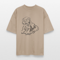 Oversize Shirt – Setter macht netter - stone