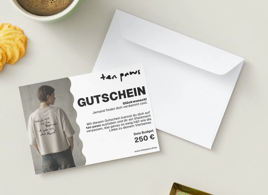 ten paws-Gutschein
