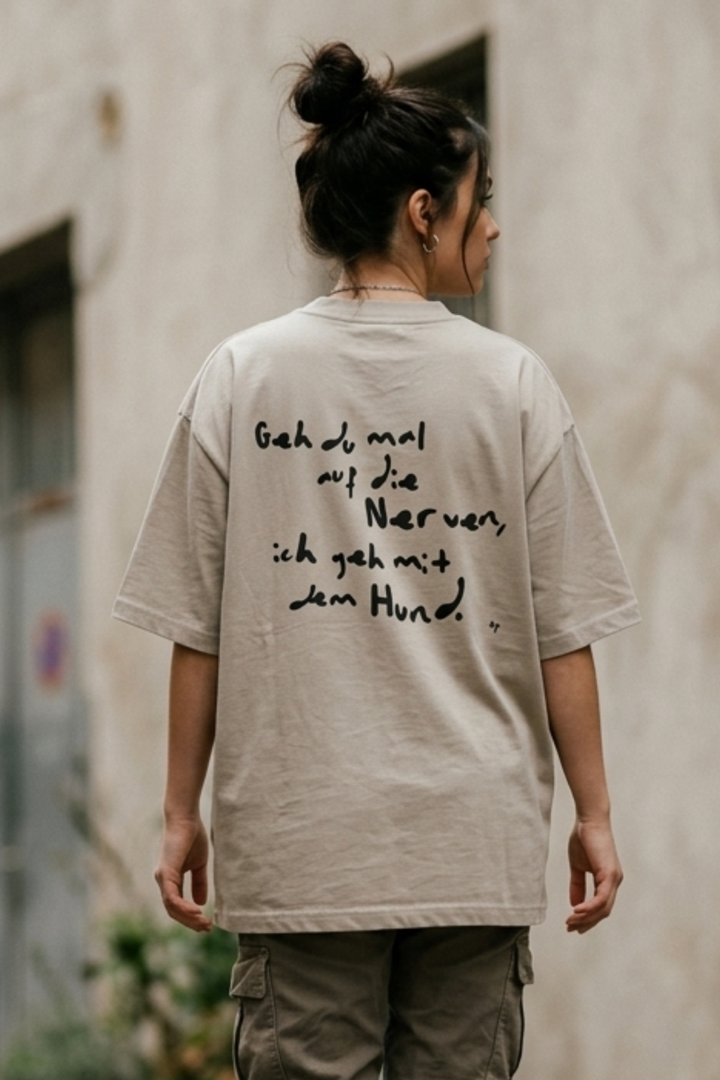Oversize Shirt – Geh du mal auf die Nerven