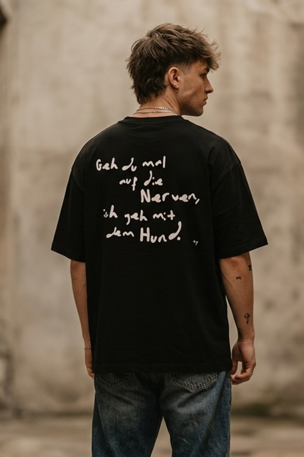 Oversize Shirt – Geh du mal auf die Nerven