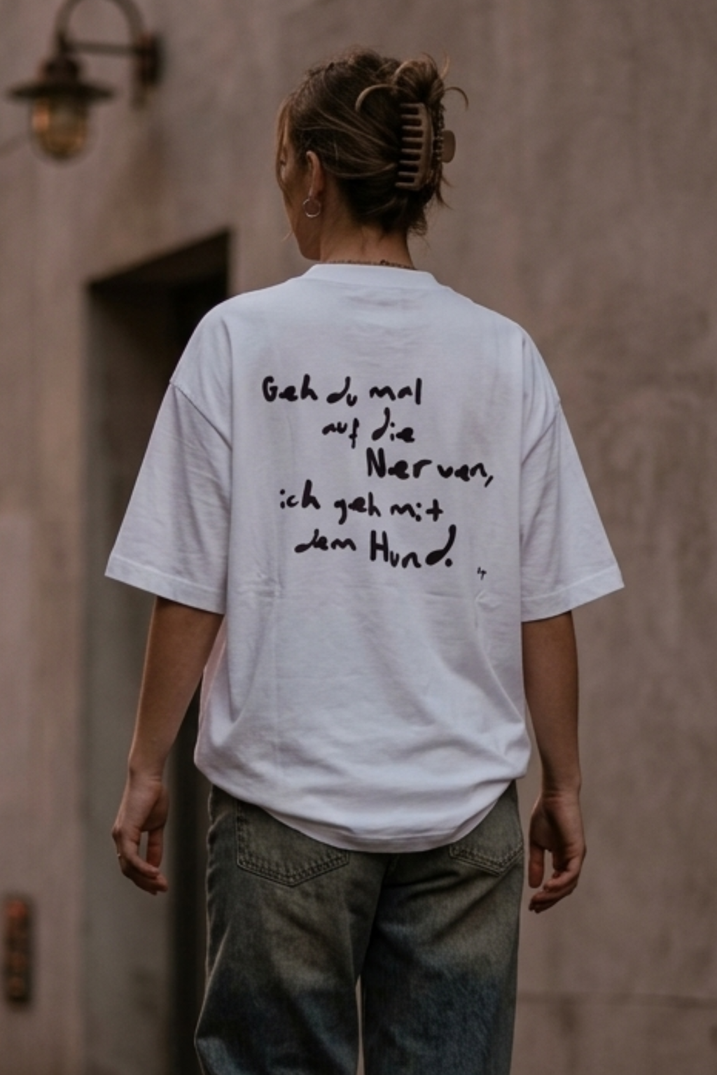 Oversize Shirt – Geh du mal auf die Nerven