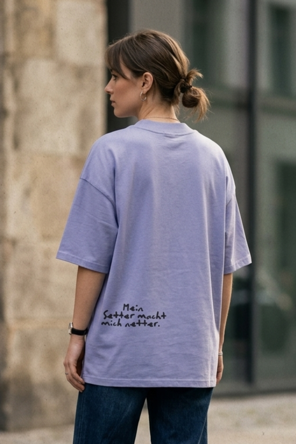 Oversize Shirt – Setter macht netter
