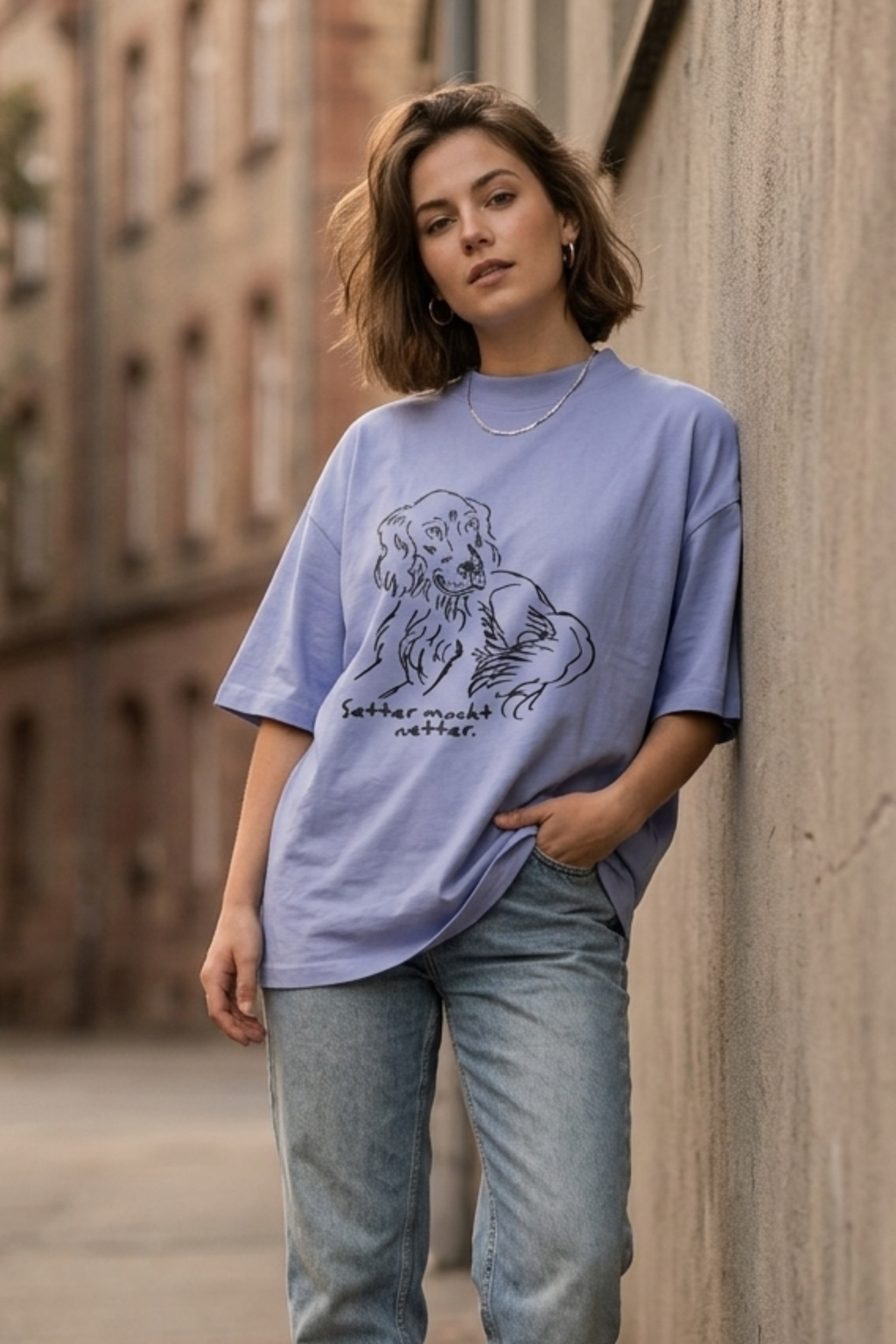 Oversize Shirt – Setter macht netter