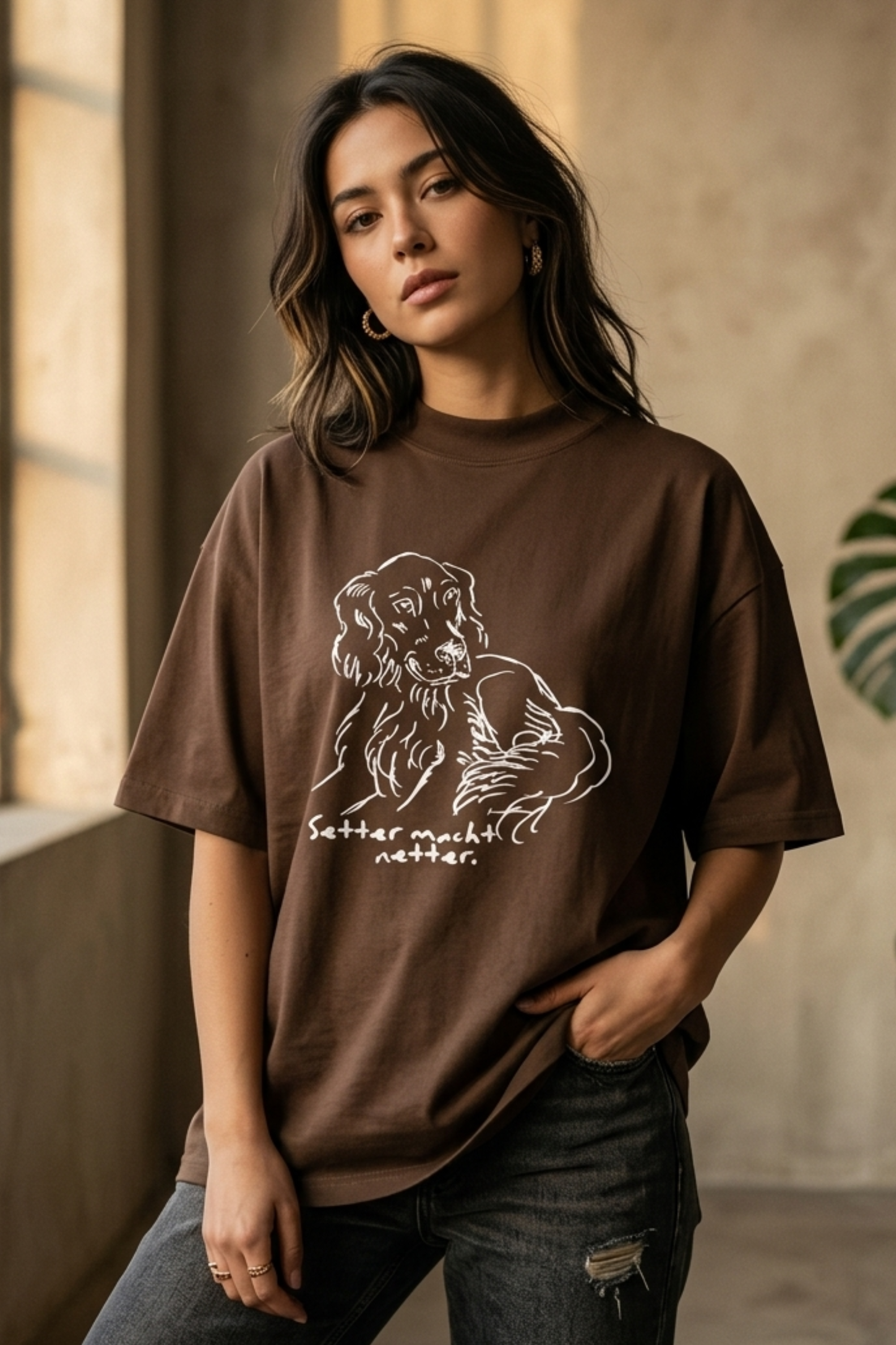 Oversize Shirt – Setter macht netter