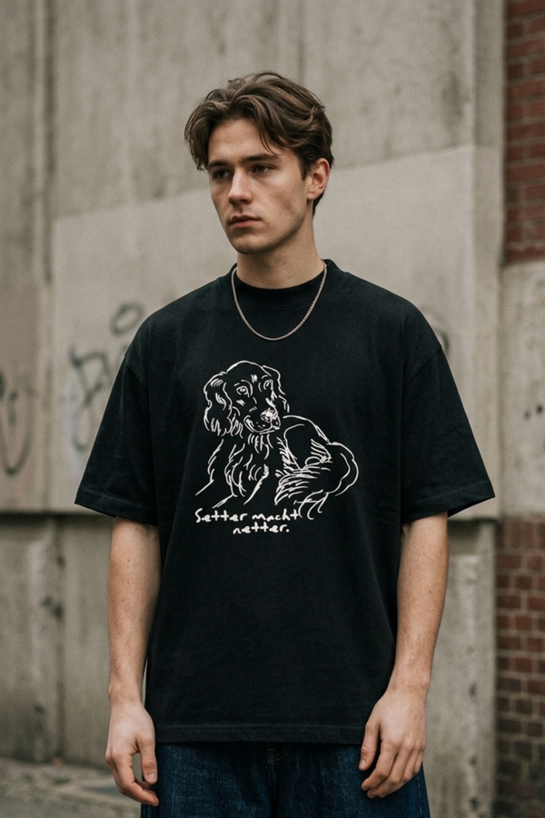 Oversize Shirt – Setter macht netter