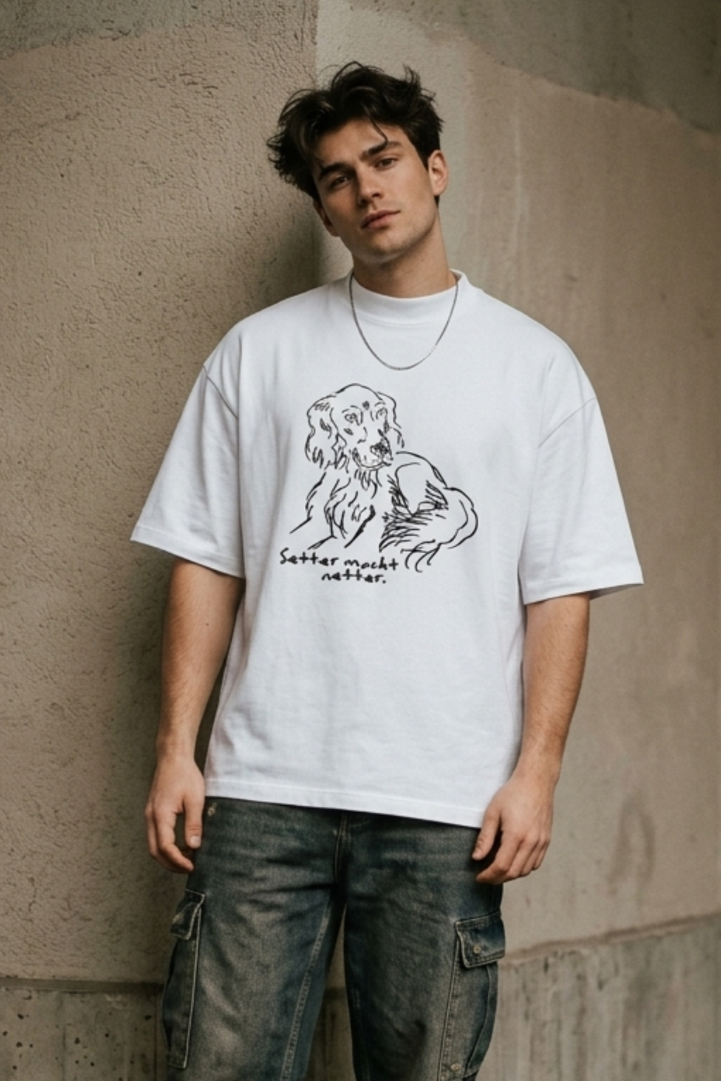 Oversize Shirt – Setter macht netter