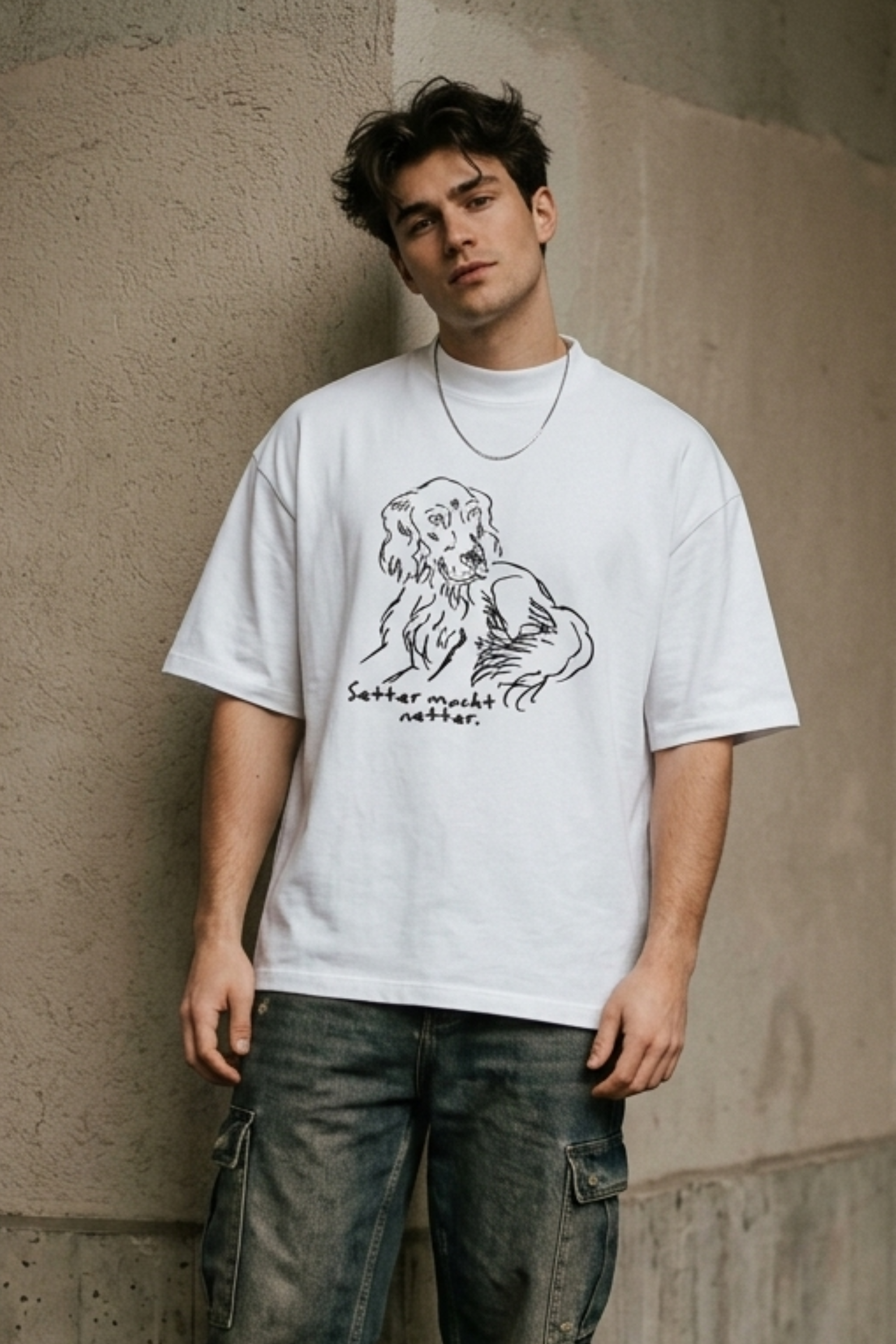 Oversize Shirt – Setter macht netter